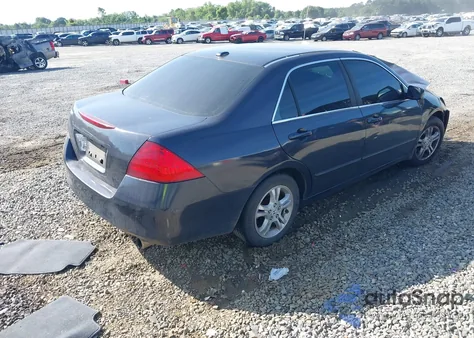 2007 Honda Accord 2.4 Ex z USA, uszkodzony, nr VIN 1HGCM56767A010508